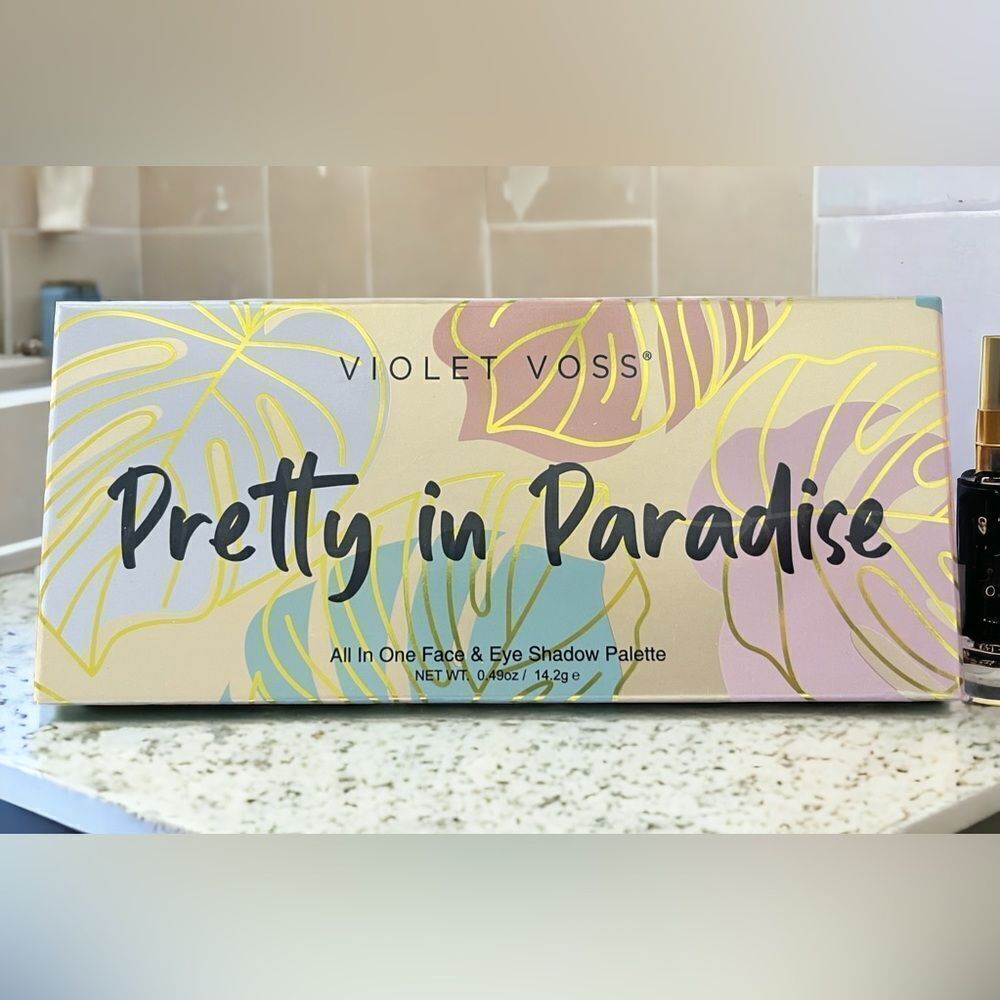 Violet Voss Pretty In Paradise Face & Shadow Palette NIB - Picture 3 of 7